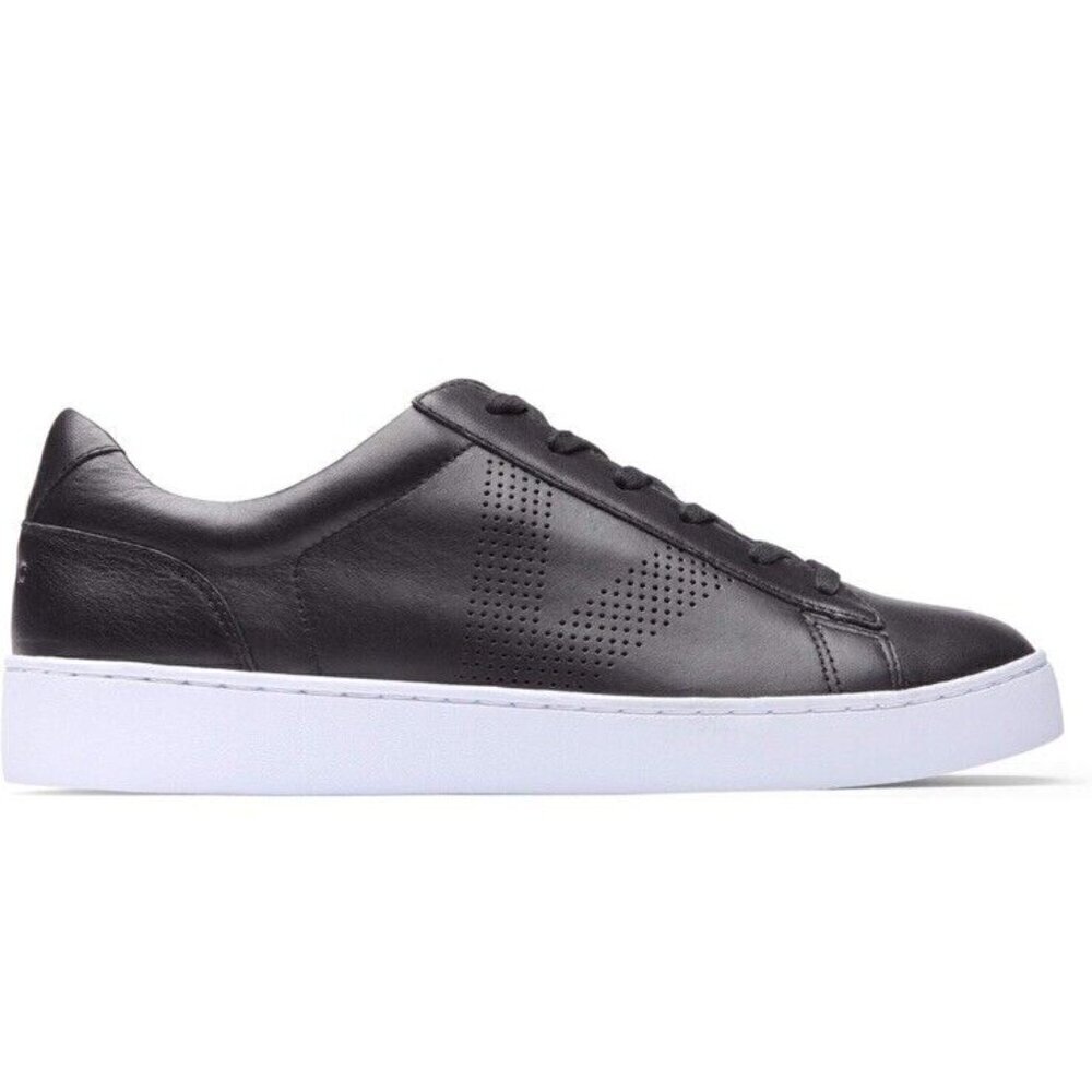 Vionic Sneaker Womens 5 Splendid Honey Black Leather Arch Support New - Picture 3 of 6